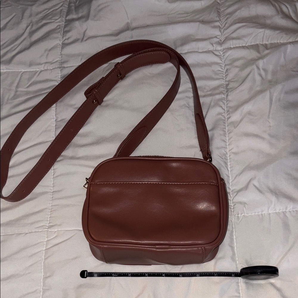 MMS blush/mauve Leather Crossbody Bag